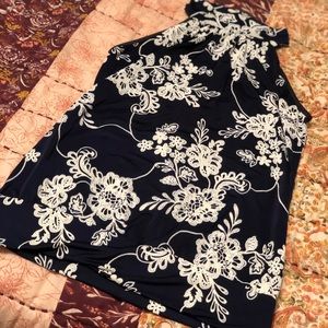 High neck sleeveless top